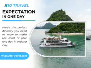 Halong bay day cruise itinerary