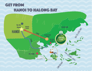 Halong bay day cruise - Hanoi to Halong road