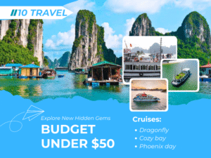 Budget under 50 Halong bay day cruise
