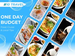 Halong travel tip for budget traveller