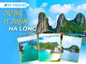 Lan Ha vs Cat Ba vs Halong bay