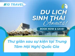 Thư giãn sau sự kiện tại Trung Tâm Hội Nghị Quốc Gia