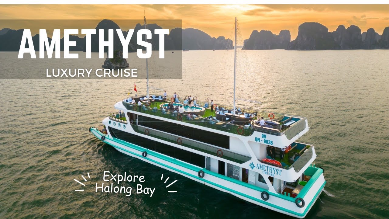 Amethyst Day Cruise – A Mid-Luxury Halong Bay Day Cruise for Smart Travelers 1 Amethyst Day Cruise – A Mid-Luxury Halong Bay Day Cruise for Smart Travelers